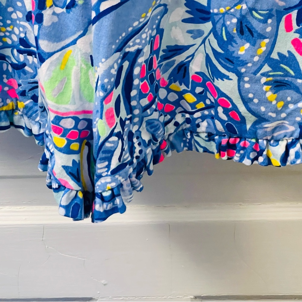 Lilly Pulitzer print ruffle romper - Picture 4 of 6